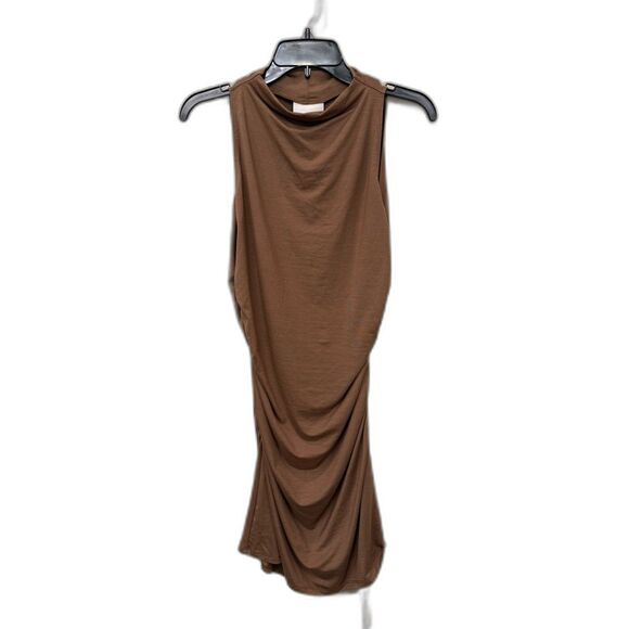 Reformation Dresses & Skirts - Reformation Jana Knit Dress in Nutty Brown - size Large - $128 MSRP